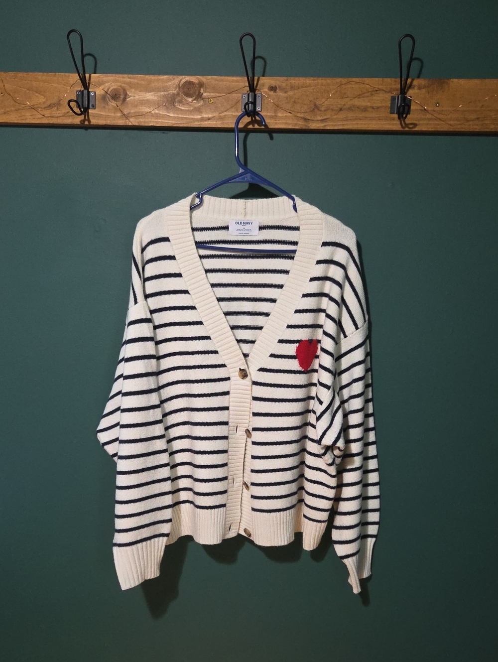 Old Navy SoSoft V-Neck Print Cardigan Sweater 3X